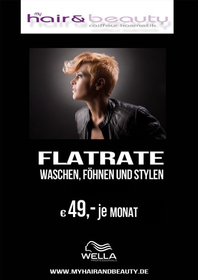 Flatrate Angebot Friseur Augsburg