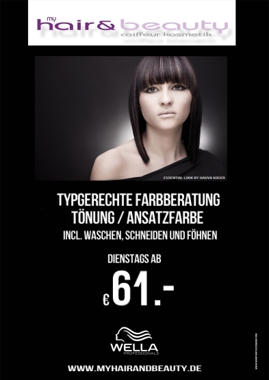 Typgerechte Farbberatung Friseur Augsburg